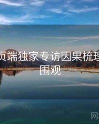 杏吧网页端独家专访因果梳理，速来围观